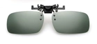Поляризационная накладка на очки RockBros зелёная большая - изображение 2