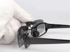 Поляризационная накладка на очки RockBros коричневая маленькая - изображение 6