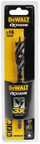 Сверло по дереву DeWalt спиральное, диаметр 16 мм, общая длина 152 мм, рабочая длина 100 мм (DT90240)