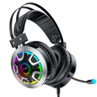 Ігрові навушники HOCO Gaming LED Headphones Hi-Res ESD05 з мікрофоном та LED RGB підсвічуванням провідні Black (ESD05)