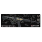 Килимок для чищення зброї TekMat 30 см х 91 см з кресленням AR-15 3D 7700000019844 - зображення 1