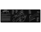 Килимок TekMat 30 см x 91 см з кресленням Winchester 1894 для чищення зброї 2000000022086 - зображення 1