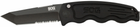 Ніж SOG TAC Automatic Black TiNi/Partically Serrated ST-04 - зображення 2