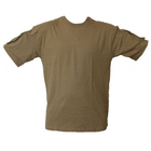 Футболка MIL-TEC тактическая T-Shirt CB S Коричневый (11019205)  - изображение 1