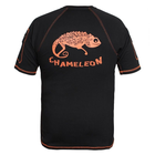Футболка Chameleon тактическая BLACK/ORANGE 44-46 Черный (0409-04)  - изображение 5