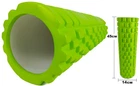 Массажный ролик EasyFit Grid Roller v2.1 45 см салатовый (ролик-валик для МФР и йоги, массажер для спины, ног, рук, шеи)