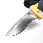 Нож складной туристический для охотников рыбаков туристов Folding Sheath Knife - зображення 5