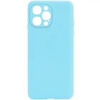 Силиконовый чехол Candy Full Camera для Apple iPhone 12 Pro (6.1") Бирюзовый / Turquoise Без бренда