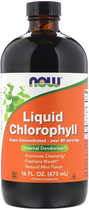 Натуральная добавка Now Foods Liquid Chlorophyll мятный вкус 473 мл