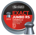 Кулі пневм JSB Diablo Exact Jumbo RS 5,52 мм 0,870 гр. (500 шт / уп) - зображення 1