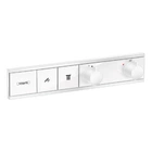 Внешняя часть смесителя без скрытой части HANSGROHE RAINSELECT белый латунь 456x90мм 15380700