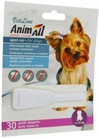 Капли от блох и клещей AnimAll VetLine spot-on для собак 4-10 кг 2 мл 60882 (4820150201920 / 2000981100377)