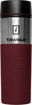 Термокружка Tavialo + 2 уплотнительных кольца 420 мл Бордовая (190420103)