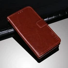 Чехол Idewei для Xiaomi Redmi Note 10 Pro книжка кожа PU с визитницей коричневый