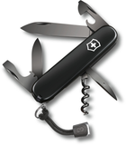 Складаний ніж Victorinox SPARTAN Onyx Black 91мм/12функ/чорн/штоп Vx13603.31P