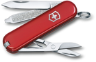 Складной нож Victorinox CLASSIC SD Colors Style Icon 58мм/1сл/7функ/крас /ножн Vx06223.G