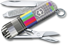 Складной нож Victorinox CLASSIC LE "Retro TV" 58мм/1сл/7функ/цветн/чехол /ножн Vx06223.L2104 - изображение 1