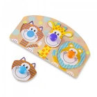 Перший формовий пазл "Тварини сафарі" Melissa&Doug (MD13439)