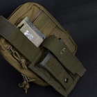 Підсумок під 2 магазину Tasmanian Tiger TT DBL Pistol Mag Pouch (130х110х30мм), зелений - зображення 3