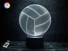 3D нічник "Волейбольний м'яч" 3DTOYSLAMP