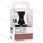 Сегментная фреза d8 D20.6 h32 L63 R18.3 Standard for Wood Bosch Professional (2608628354)