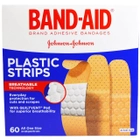 Пластир Band Aid з клейкою основою 60 штук - зображення 1