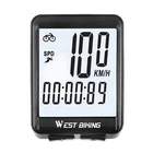 Велокомпьютер West Biking 0702054 с подсветкой беспроводной спидометр (SKU_5010-15143)