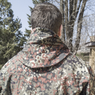 Тактическая куртка Soft Shell Lesko A001 Camouflage UCP размер L ветровка для мужчин с карманами водонепроницаемая (SKU_4255-12399) - изображение 5