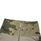 Тактична сорочка Lesko A655 Camouflage 3XL (40р.) кофта з довгим рукавом камуфляжна армійська для військових (SKU_4256-12572) - зображення 3