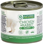Влажный корм для щенков Nature's Protection Puppy chicken & rabbit с курицей и кроликом