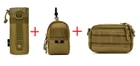 Комплект підсумків до сумок/ рюкзаків Protector Plus А001, А002, А005 coyote - зображення 2