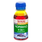 Чорнило WWM HP 22/134/136 100г Yellow (H34/Y-2)