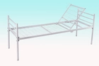 Кровать функциональная двухсекционная Profmetall в полной комплектации (АК 017) ширина 900мм - изображение 1
