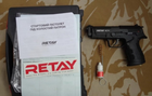 Пістолет стартовий Retay XPro кал. 9 мм. Колір - black. 11950603 - зображення 5