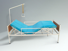 Ліжко функціональна чотирьохсекційна Profmetall з дерев'яною спинкою в повній комплектації ширина 800 мм (АК8 020) - зображення 2