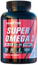Жирные кислоты Vansiton СУПЕР ОМЕГА 3 120 капсул (4820106591990)