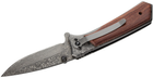 Нож раскладной Sigma 122 мм рукоятка Дерево (4375821) - изображение 5