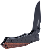 Нож раскладной Sigma 120 мм рукоятка Дерево-металл (4375801) - изображение 5