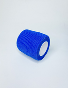 Бинт эластичный Coban фиксирующий самоскрепляющийся Кобан синий 5 см х 4,5 м - изображение 4