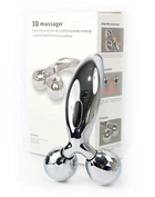 Ручной роликовый 3D Massager Массажер для тела и лица 3D Massager ZL-206 с микроимпульсами
