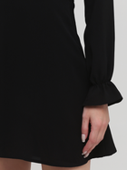 Платье мини осеннее женское H&M 0-1622 36 Черное (LD2000001069677_KAY2000001069677) - изображение 4