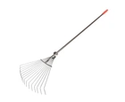 Грабли Mastertool веерные раздвижные проволочные с ручкой крашеные 500*1450 мм 14-6296