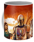 Чашка с принтом Звёздные войны Мандалорец Мандалорец Star Wars The Mandalorian арт TM.04.26 Кружка керамическая 0,33