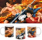Кружка Geek Land Великий куш One Piece Сабо, Ейс та Луффі OP.02.017
