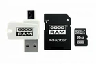 Картка пам'яті MicroSDHC 16GB UHS-I Class 10 GoodRam + SD Adapter + OTG Card reader (M1A4-0160R12)