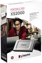 Kingston XS2000 Portable SSD 1TB USB 3.2 Type-C 2x2 IP55 3D NAND (SXS2000/1000G) - зображення 6