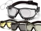 Балістичні окуляри з диоптрической вставкою Pyramex V2G Black - зображення 2