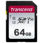 Карта пам'яті Transcend 64GB SDXC class 10 UHS-I U1 V10 (TS64GSDC300S)