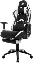 Кресло для геймеров GT RACER X-2534-F Black/White - изображение 3