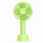 Портативный ручной вентилятор с аккумулятором и подставкой Mini Fan SS-2